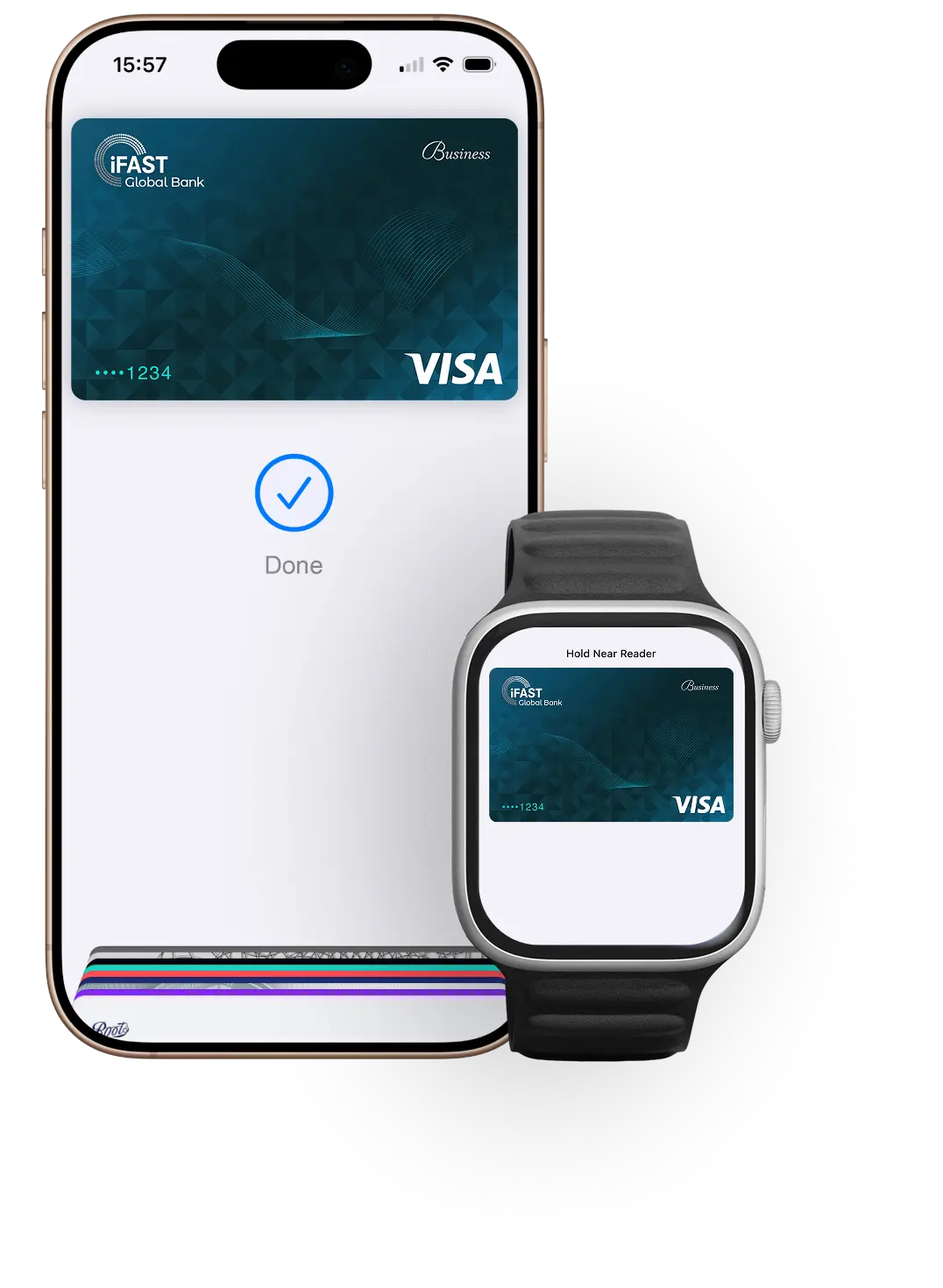 Apple Pay on iPhone and Apple Watch
