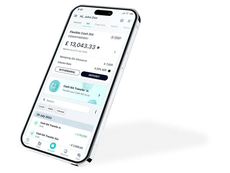 Image displaying the currencies available for iFAST Global Bank: GBP, EUR, USD, HKD, SGD, and CNY.